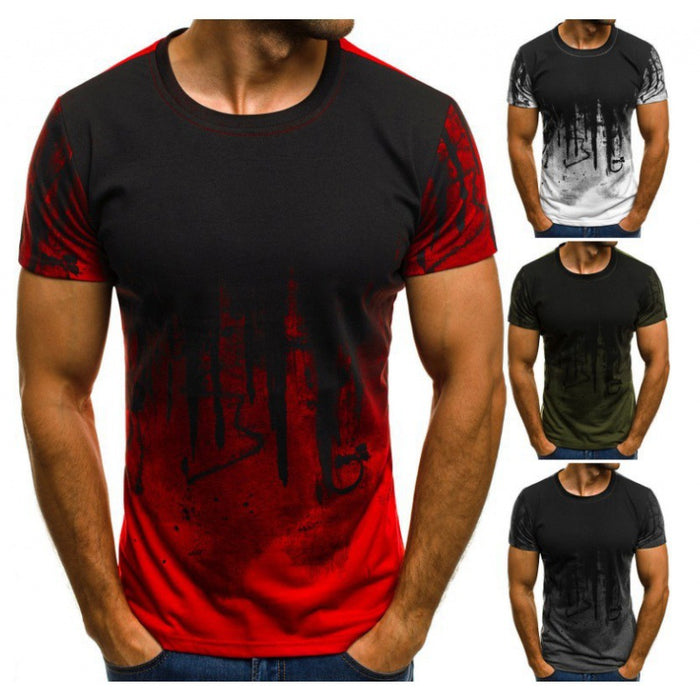 Men's Graphic Printed T-Shirt – Short & Long Sleeve Styles