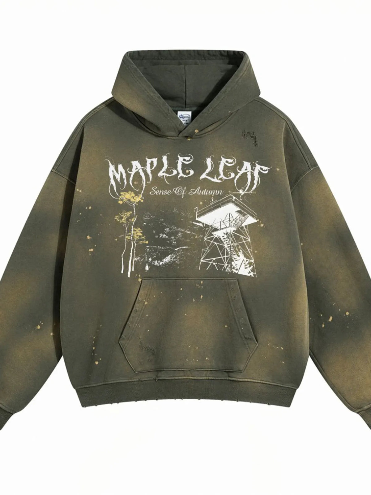 Men's Graphic Long Sleeve Hoodie