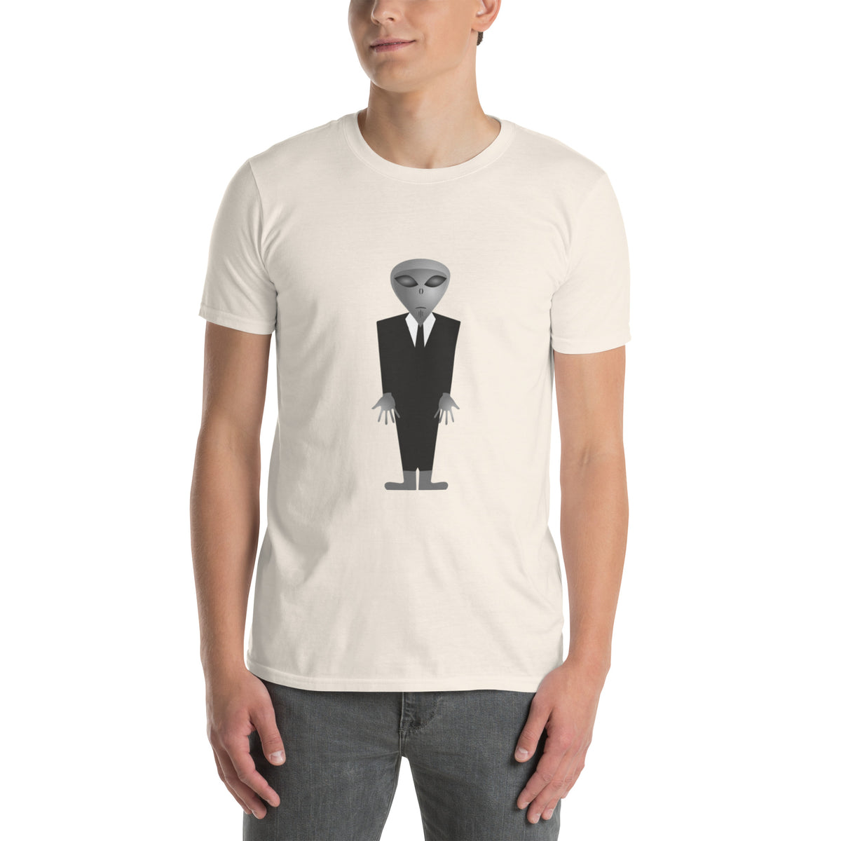 Alien Graphic T-Shirt | Unisex Softstyle Tee