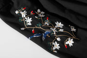 KH9083 Flowers Embroidery Hoodie