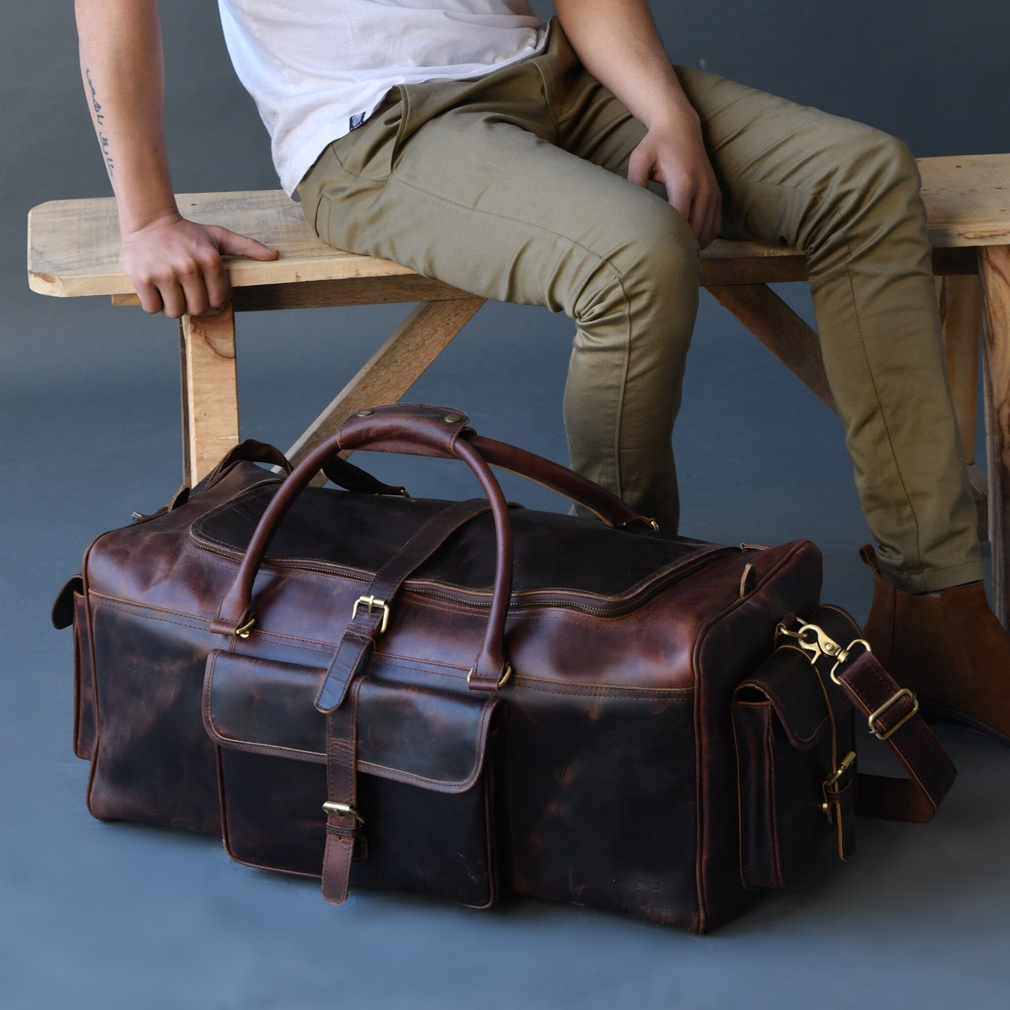 The Stellan Buffalo Duffel.
