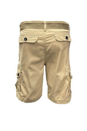 Weiv Mens Belted Cargo Shorts with Belt.