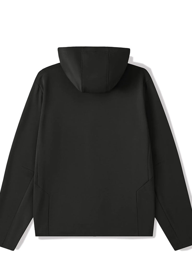 Men's Plus Size Zip Up Long Sleeve Hoodie