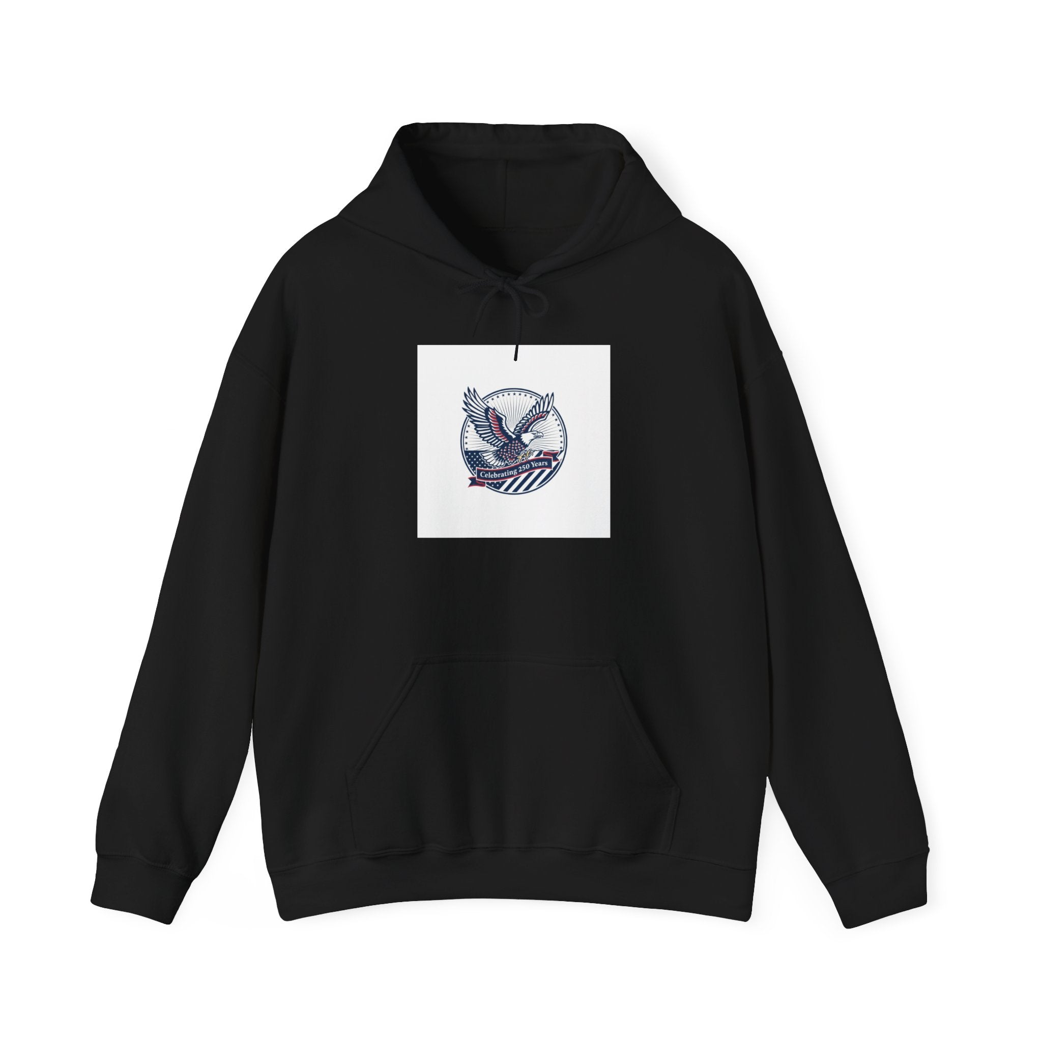 Semiquincentennial Eagle Emblem Hoodie | 250th Anniversary, USA 1776–2026