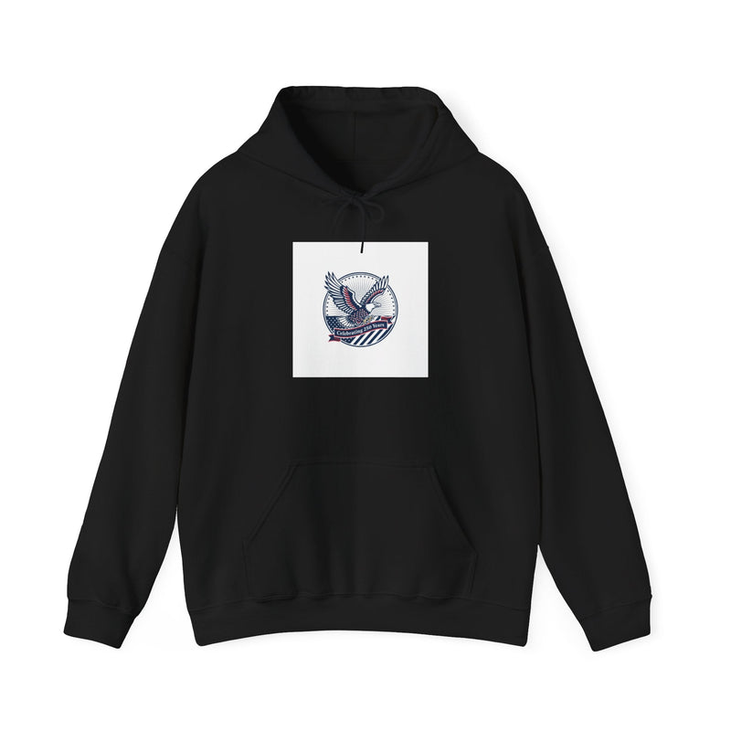 Semiquincentennial Eagle Emblem Hoodie | 250th Anniversary, USA 1776–2026