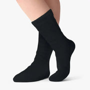 Polar Feet Supersoft Fleece Socks - Black.