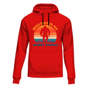 Bigfoot Is My Spirit Animal Unisex Hoodie