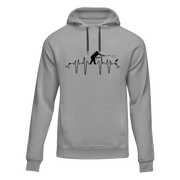 Fishing Heart Beat Unisex Hoodie