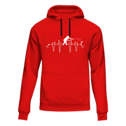 Fishing Heart Beat Unisex Hoodie