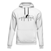 Fishing Heart Beat Unisex Hoodie