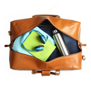 Port Blair Leather Duffle Travel Bag.