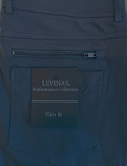 NEW & UPDATED Super - Stretch Men's Chinos //Casual// Navy - Performance Collection.