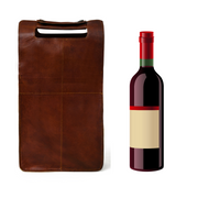 Wine Bottle Leather Cover.