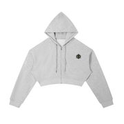 Loki & Ivy Essential Cropped Zip-Up Hoodie