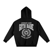 Goth Babe Oversized Fleeced Hoodie