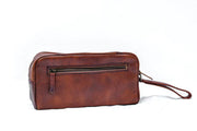 The Single Section Toiletry- Brown.